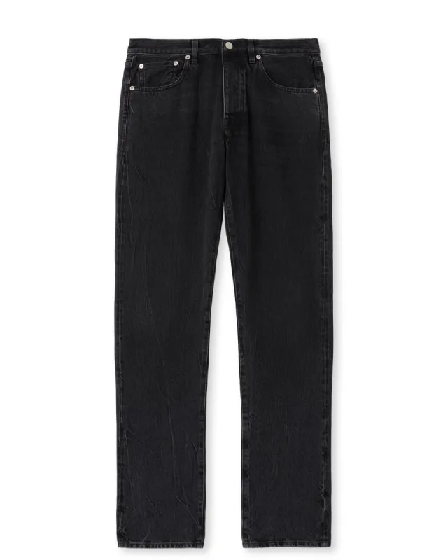 965 John Japan Denim Cimosato 5 Tasche Regular Fit Grey made by Fortela