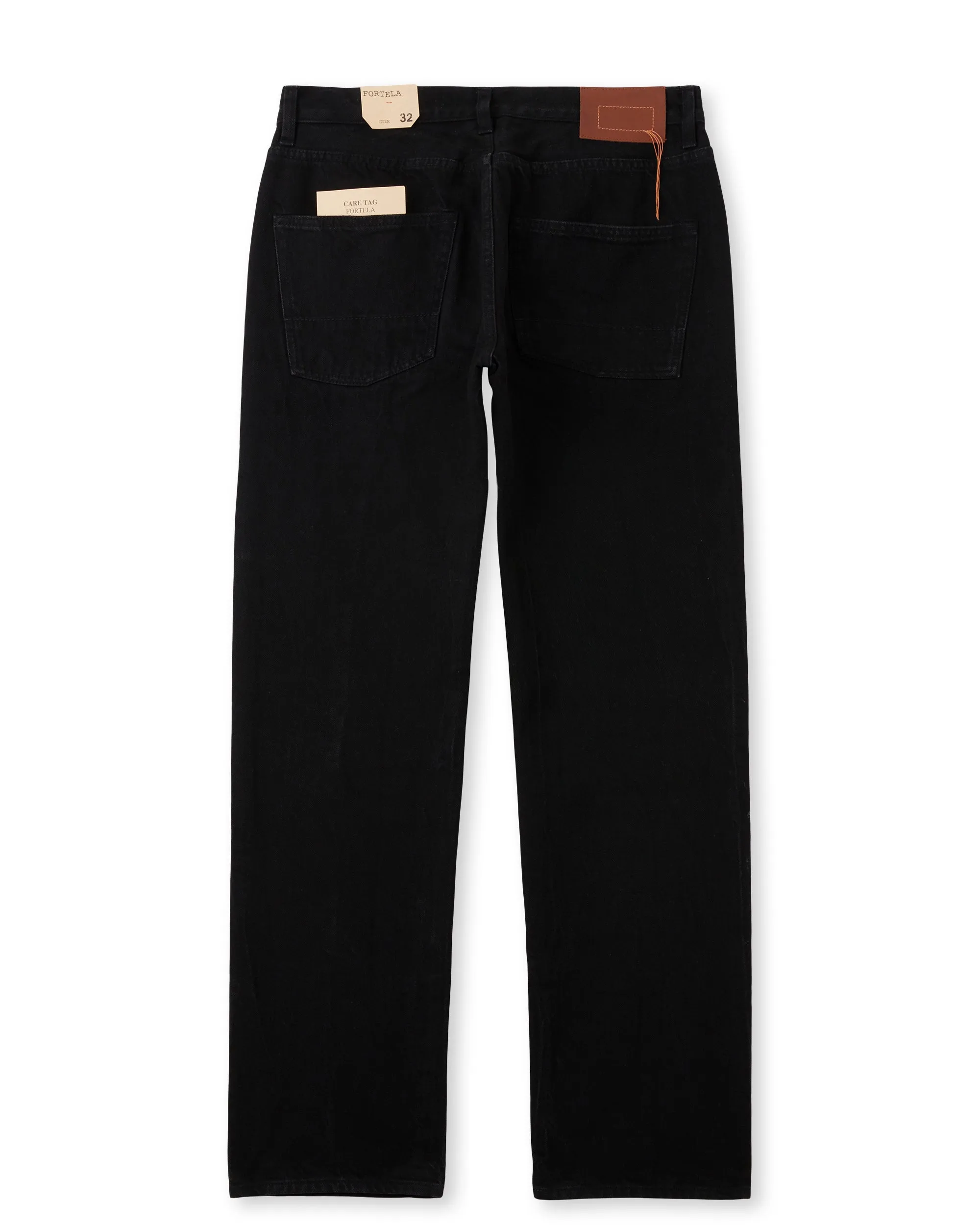965 John Japan Denim Cimosato 5 Tasche Regular Fit Black sold by Fortela product image thumbnail 2