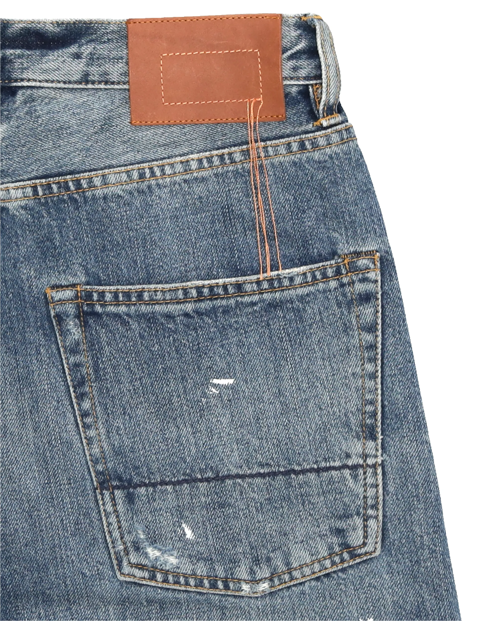 965 John Japan Denim Cimosato 5 Tasche Regular Fit Custom Wash sold by Fortela product image thumbnail 4