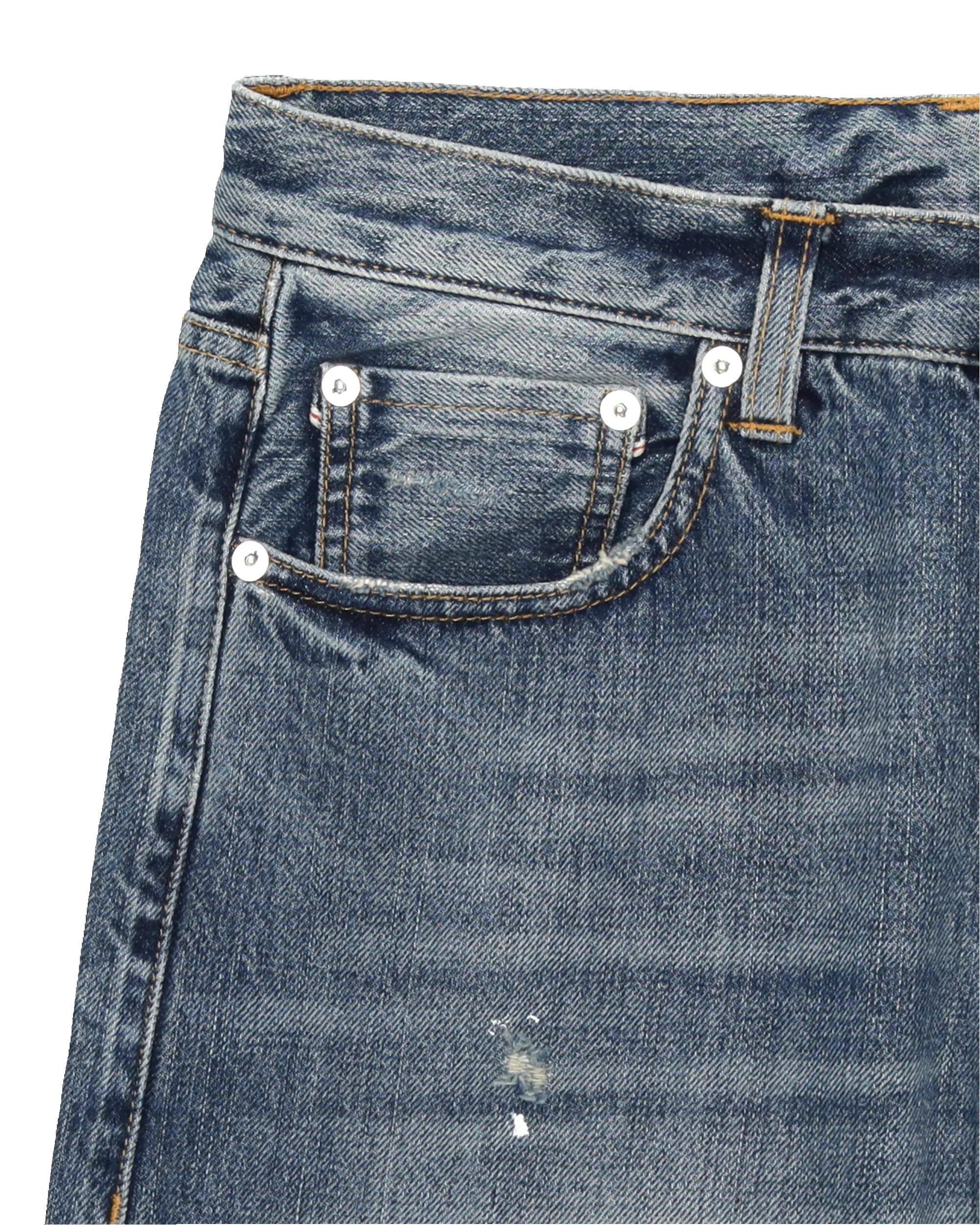 965 John Japan Denim Cimosato 5 Tasche Regular Fit Custom Wash sold by Fortela product image thumbnail 3