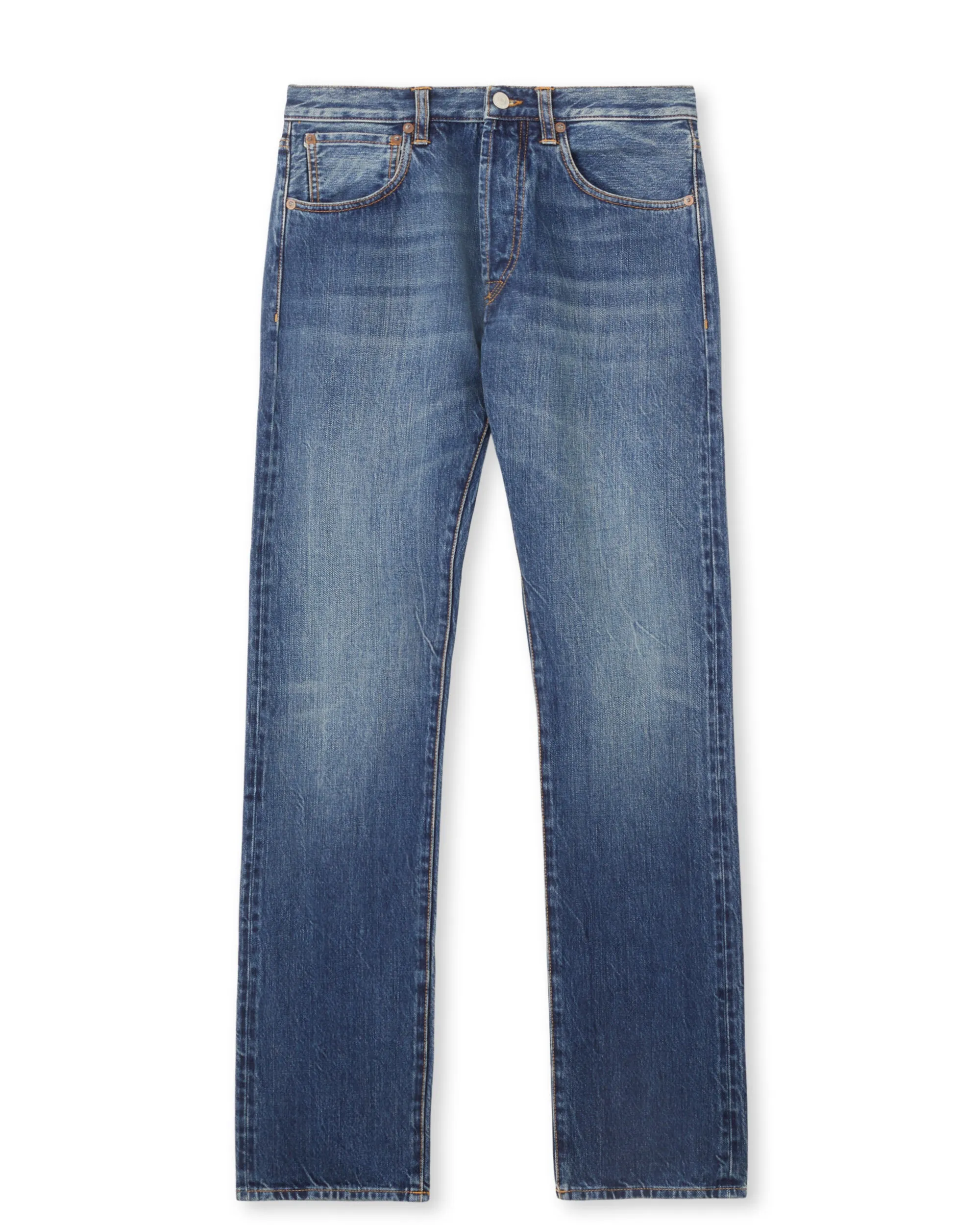 961 John Japan Denim Cimosato 5 Tasche Slim Fit Stone Wash sold by Fortela