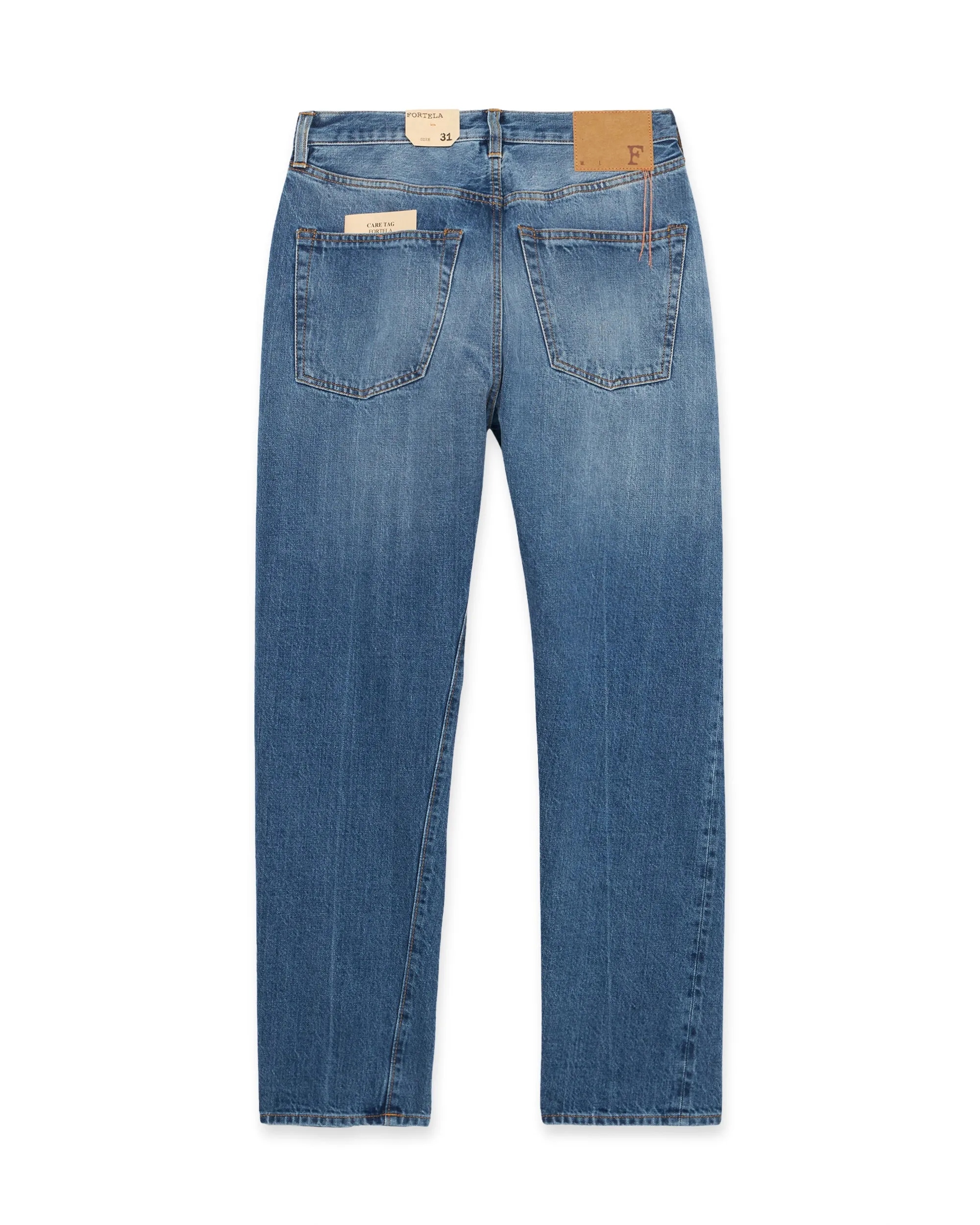 912 Johnd Japan Denim Cimosato 5 Tasche Regular Fit Stone Wash sold by Fortela product image thumbnail 2