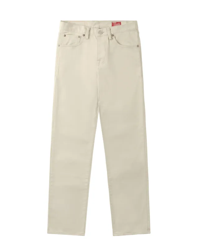 913 Superjohn Denim 5 Tasche In Cotone Satin made by Fortela