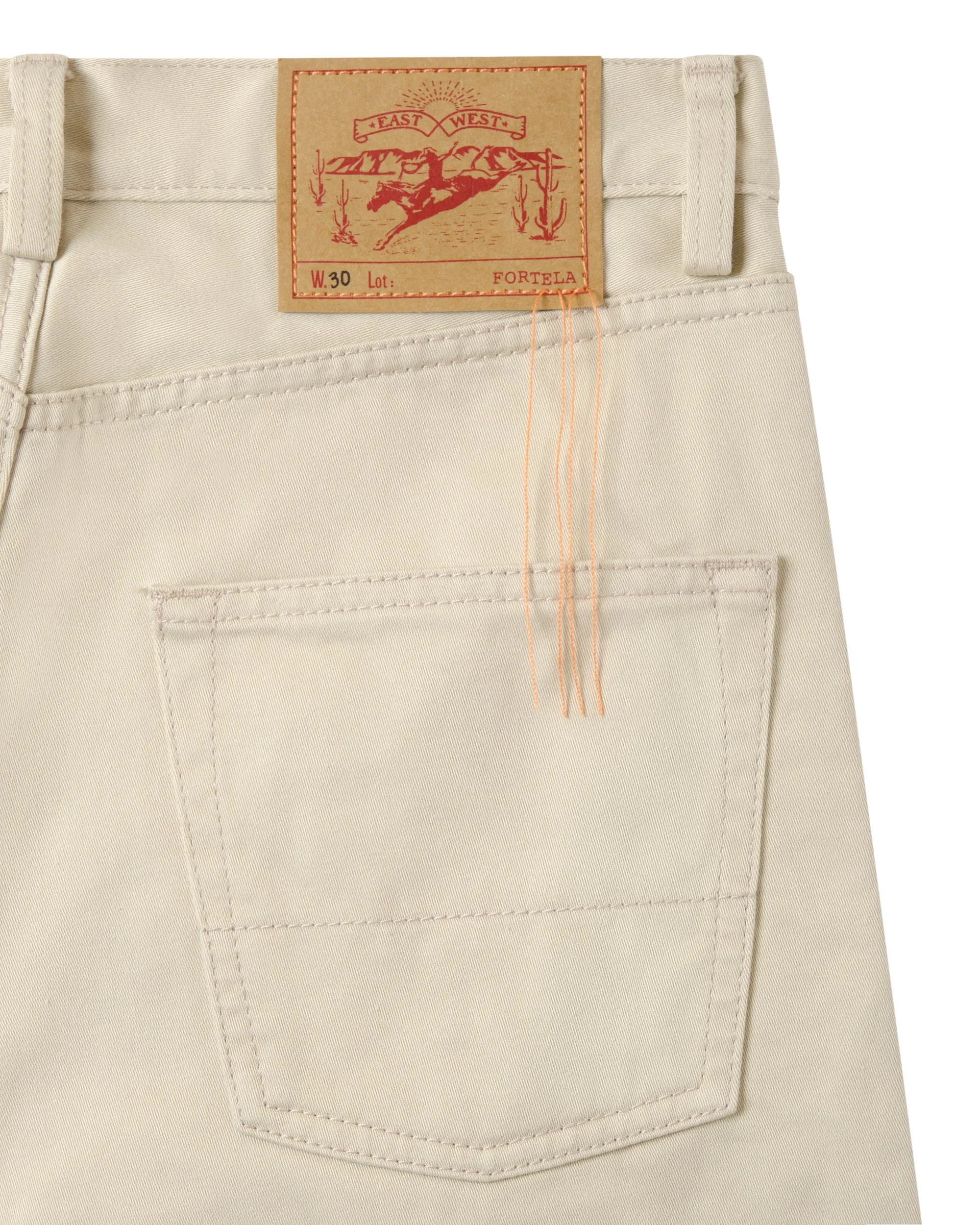 913 Superjohn Denim 5 Tasche In Cotone Satin sold by Fortela product image thumbnail 4
