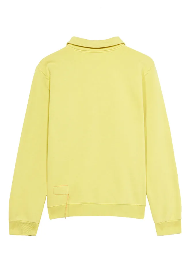 Yale Felpa In Cotone Felpato Con Colletto E Zip sold by Fortela product image thumbnail 2