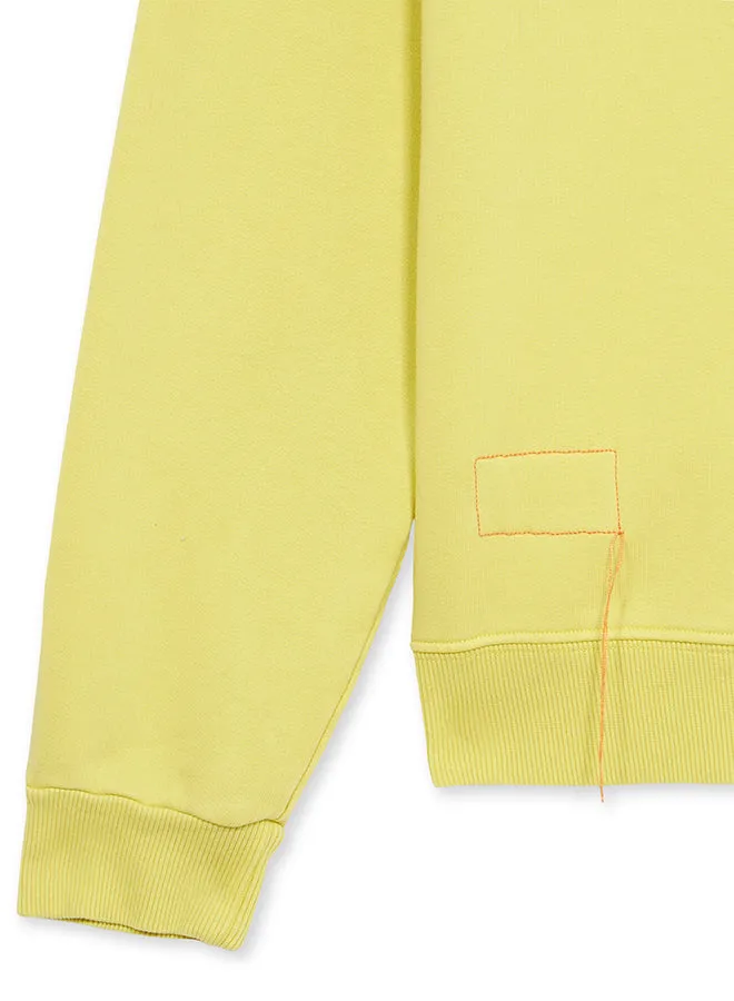 Yale Felpa In Cotone Felpato Con Colletto E Zip sold by Fortela product image thumbnail 4