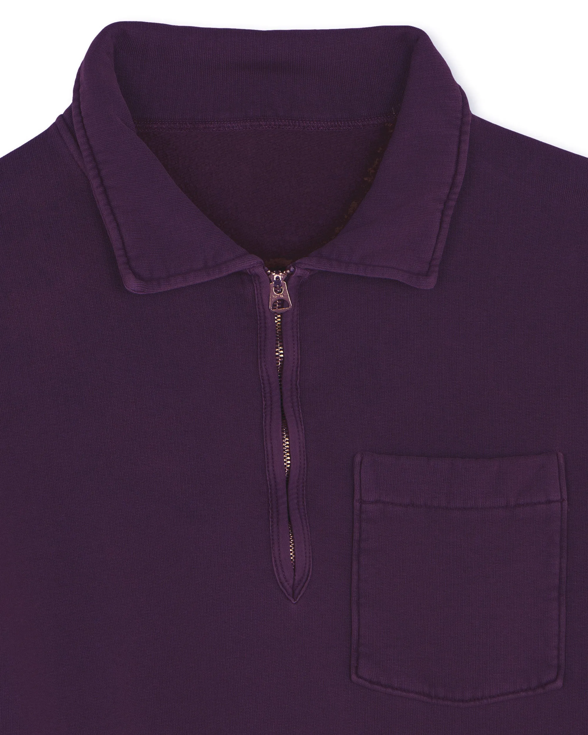 Yale Felpa In Cotone Felpato Con Colletto E Zip sold by Fortela product image thumbnail 3
