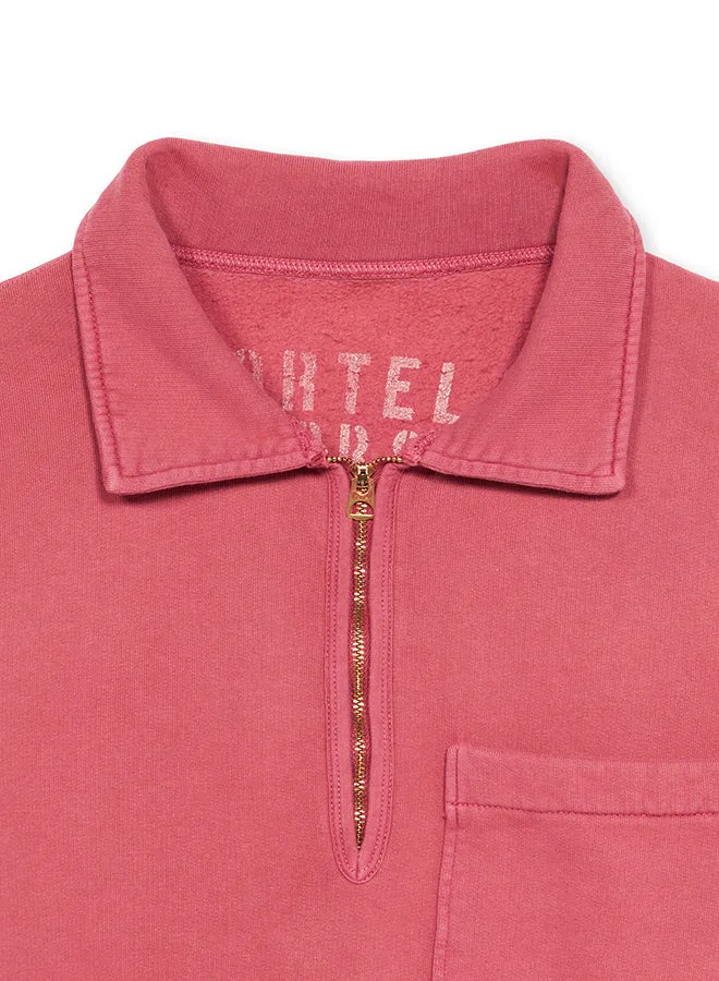 Yale Felpa In Cotone Felpato Con Colletto E Zip sold by Fortela product image thumbnail 3