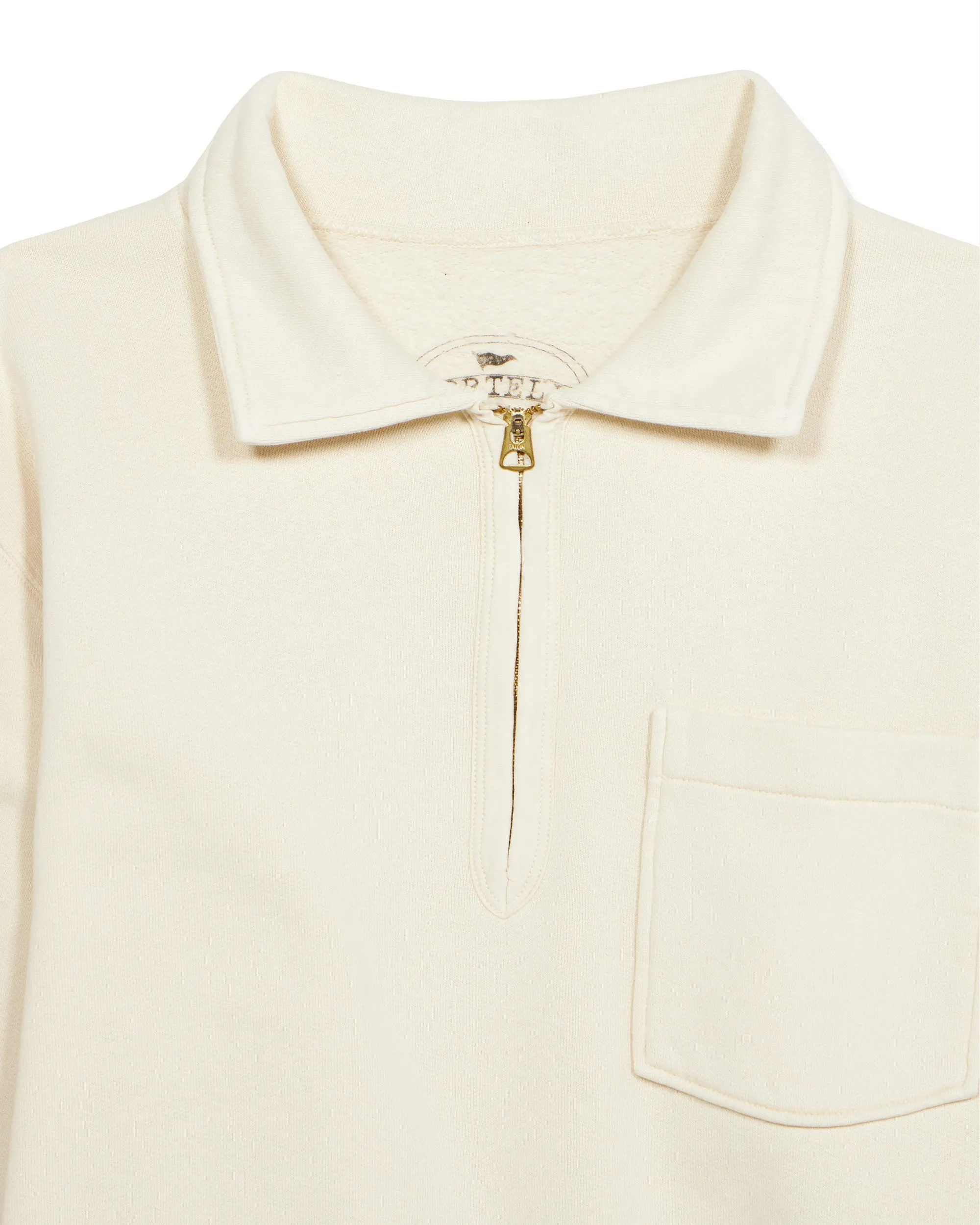 Yale Felpa In Cotone Felpato Con Colletto E Zip sold by Fortela product image thumbnail 3