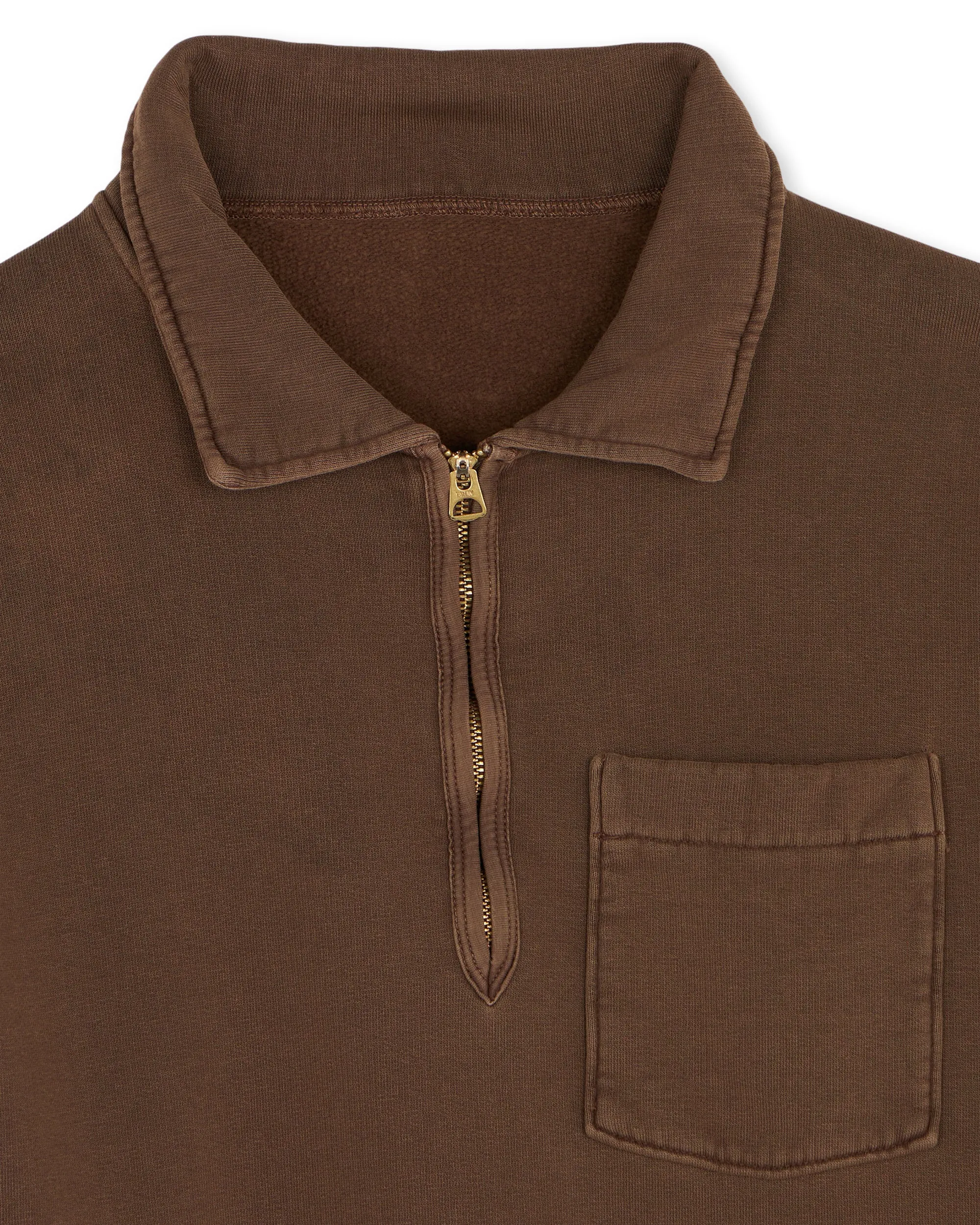 Yale Felpa In Cotone Felpato Con Colletto E Zip sold by Fortela product image thumbnail 2