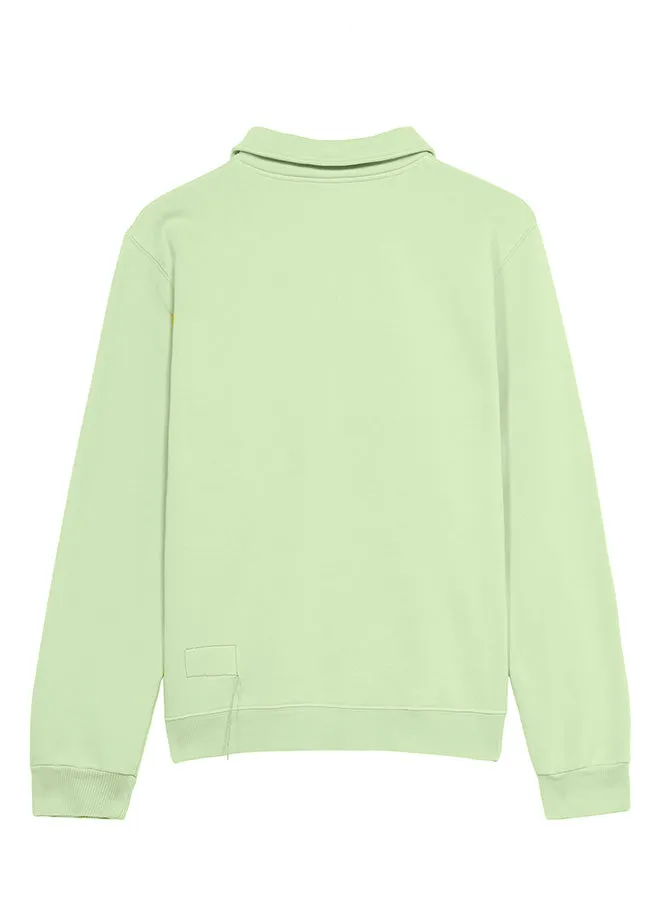 Yale Felpa In Jersey Felpato Con Colletto E Zip sold by Fortela product image thumbnail 2