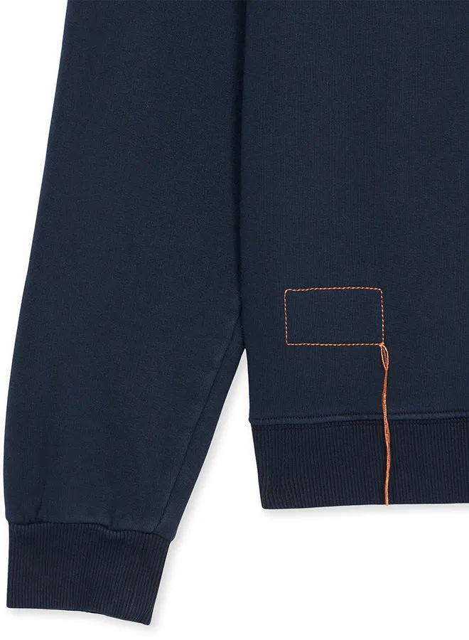 Yale Felpa In Jersey Felpato Con Colletto E Zip sold by Fortela product image thumbnail 4