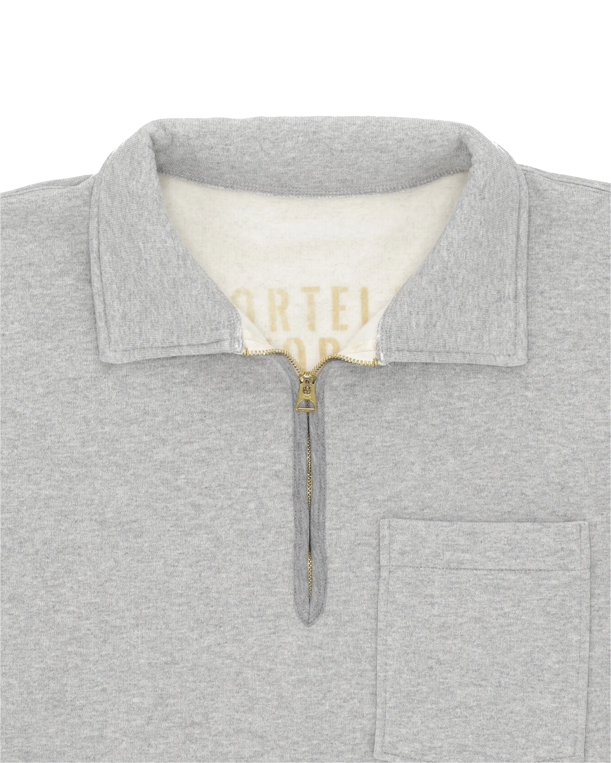 Yale Felpa In Jersey Felpato Con Colletto E Zip sold by Fortela product image thumbnail 3