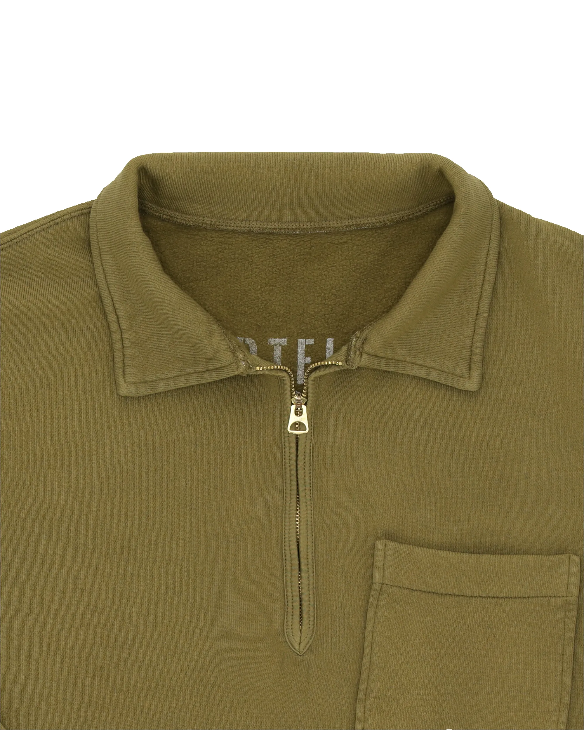 Yale Felpa In Jersey Felpato Con Colletto E Zip sold by Fortela product image thumbnail 3