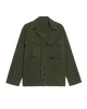 Solomon Overshirt In Velluto A Coste sold by Fortela