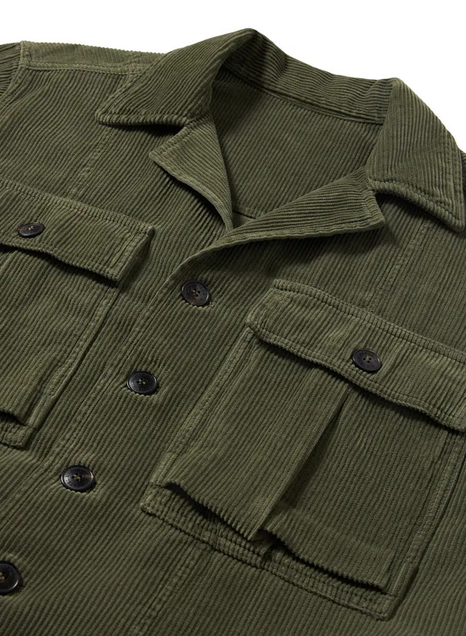 Solomon Overshirt In Velluto A Coste sold by Fortela product image thumbnail 3