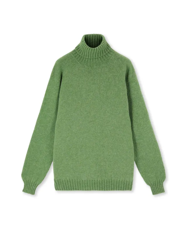 Shetlandturtleneck Maglione Collo Alto In Lana sold by Fortela