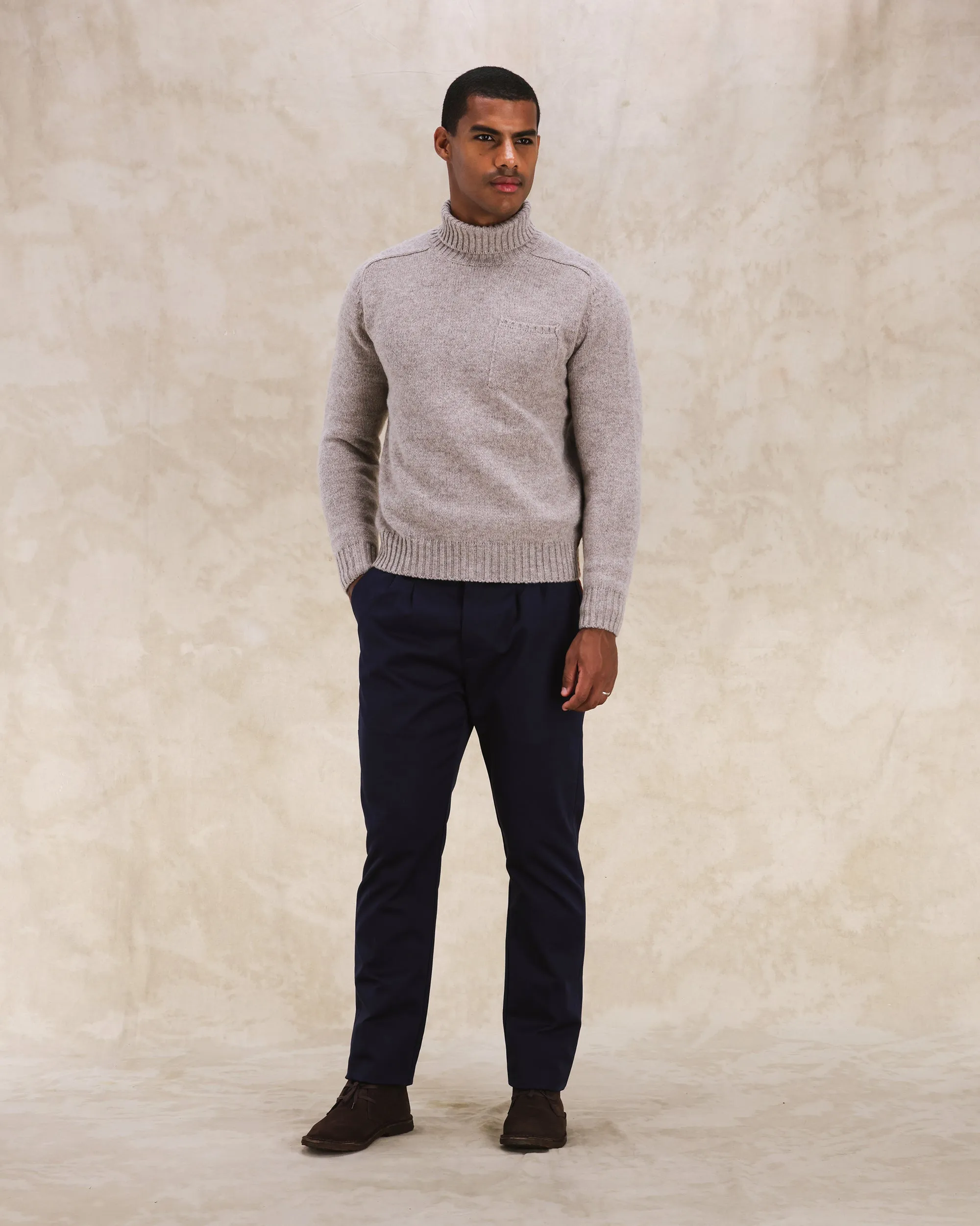 Pences Pantaloni Con Pences In Gabardine di Cotone Pesante sold by Fortela product image thumbnail 5