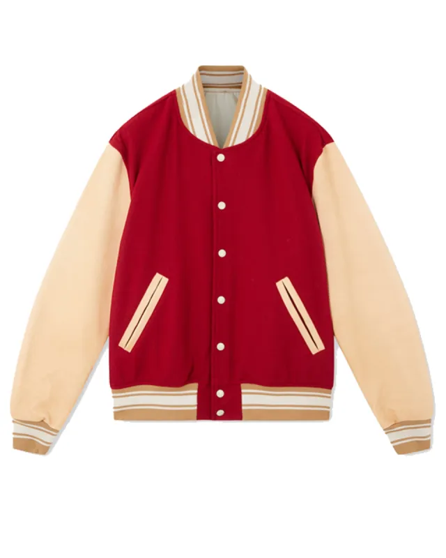 Oxford Bomber In Lana e Pelle made by Fortela