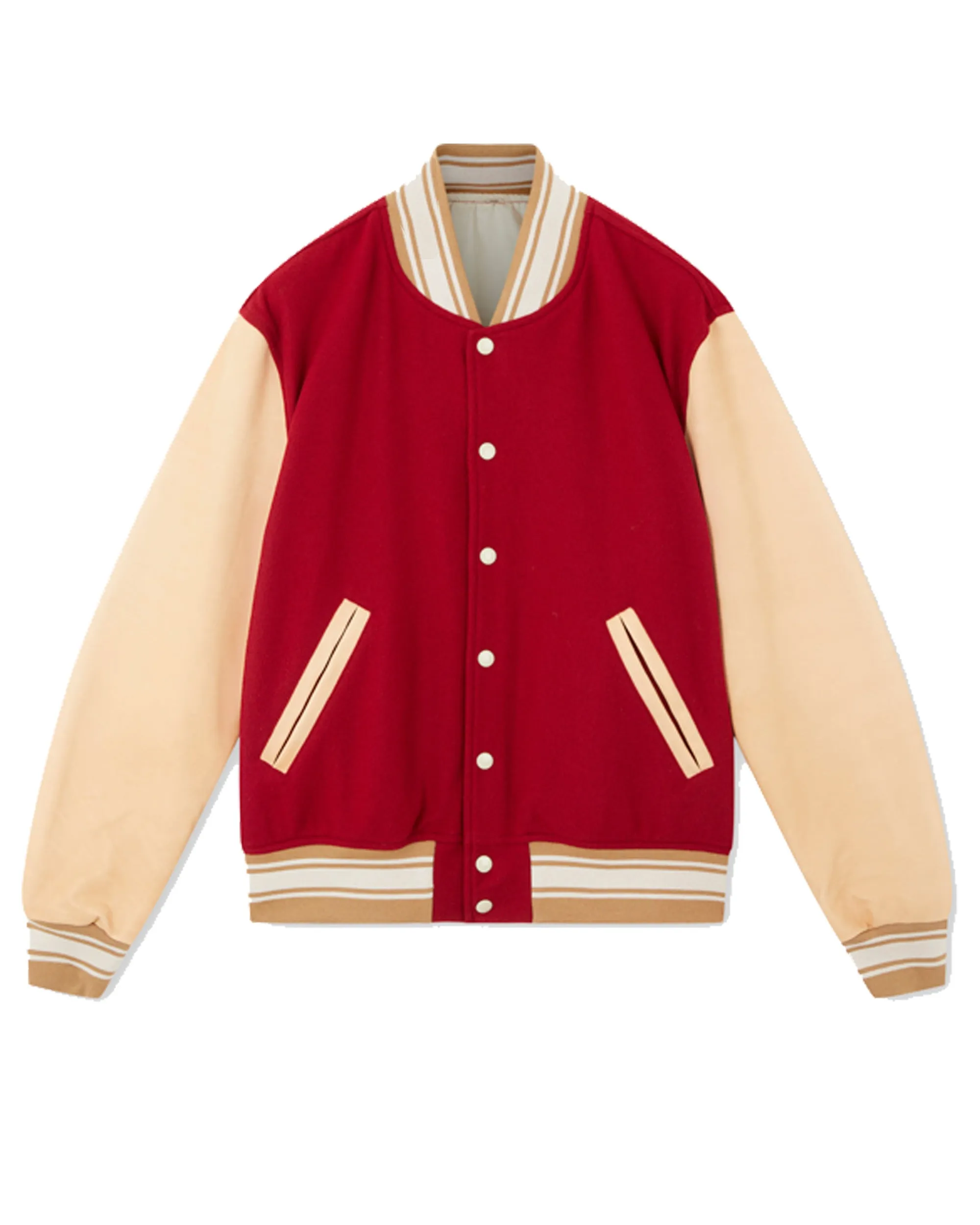 Oxford Bomber In Lana e Pelle sold by Fortela