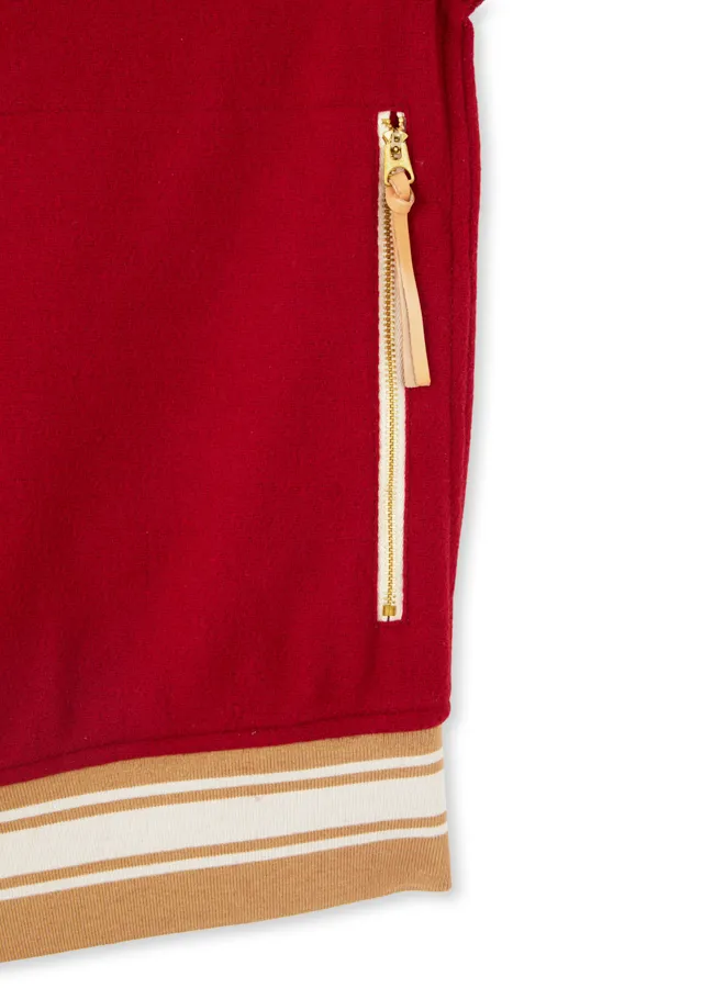 Oxford Bomber In Lana e Pelle sold by Fortela product image thumbnail 5