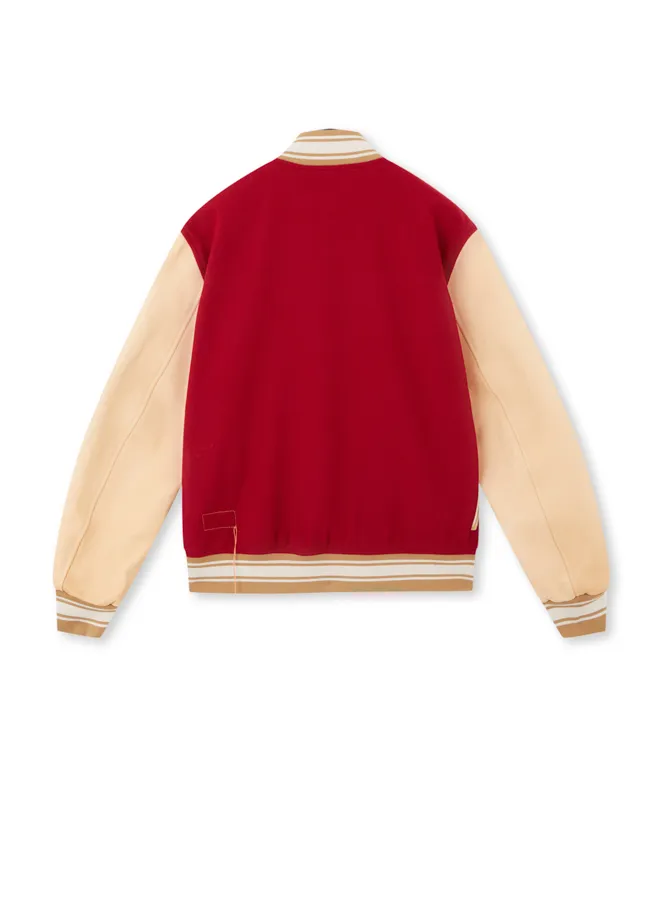 Oxford Bomber In Lana e Pelle sold by Fortela product image thumbnail 2