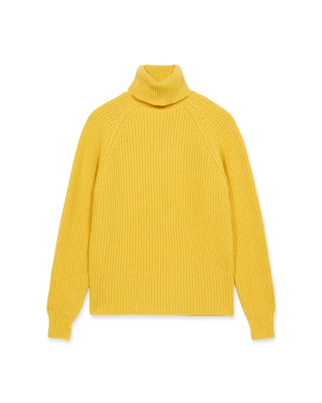 Oslo Maglione Collo Alto In Lana Merino sold by Fortela