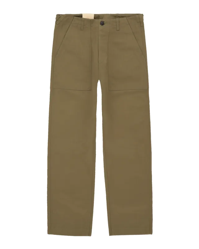 Newfatigue Pantaloni Fatigue In Gabardine di Cotone Pesante sold by Fortela
