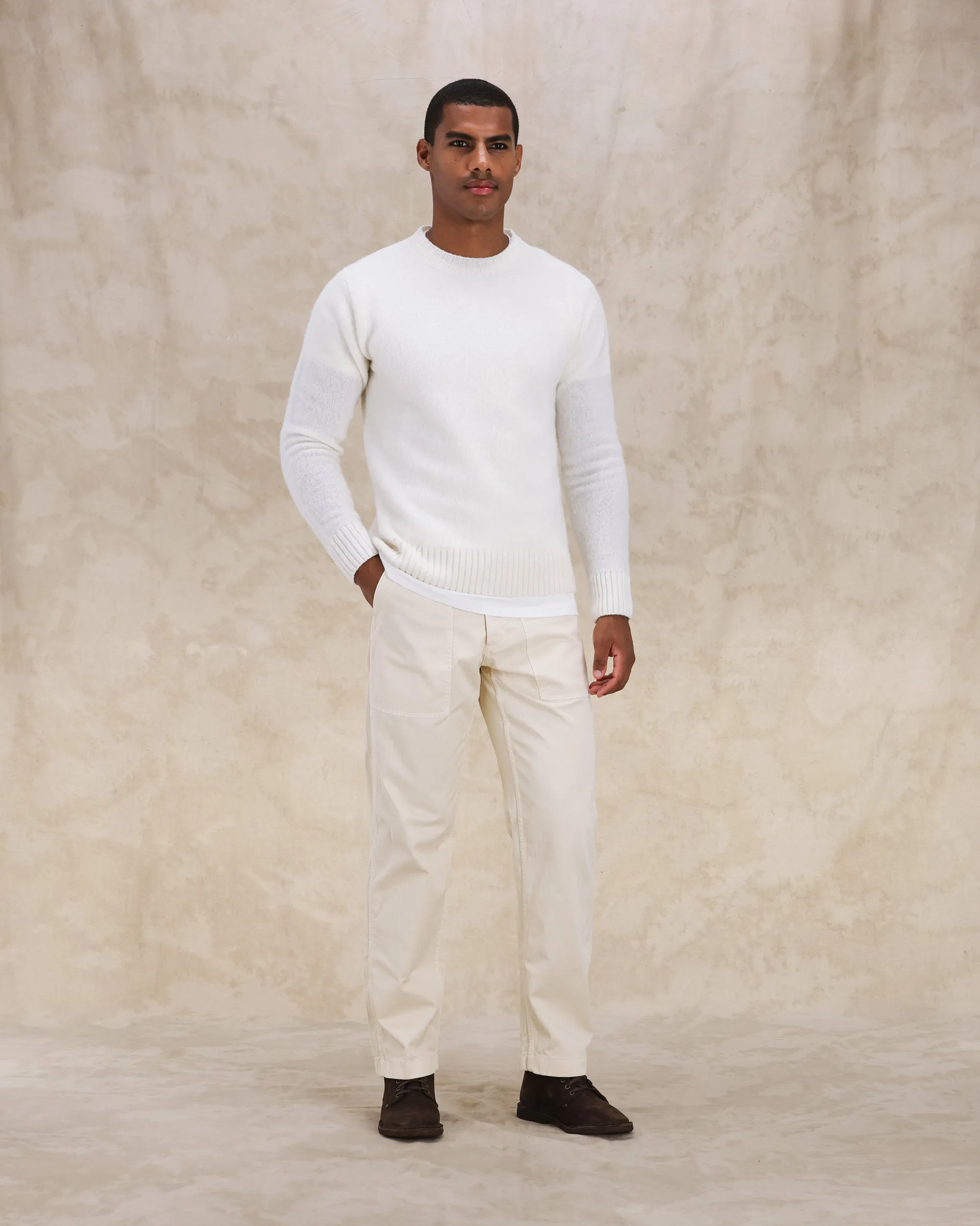 Newfatigue Pantaloni Fatigue In Herringbone di Cotone sold by Fortela product image thumbnail 5