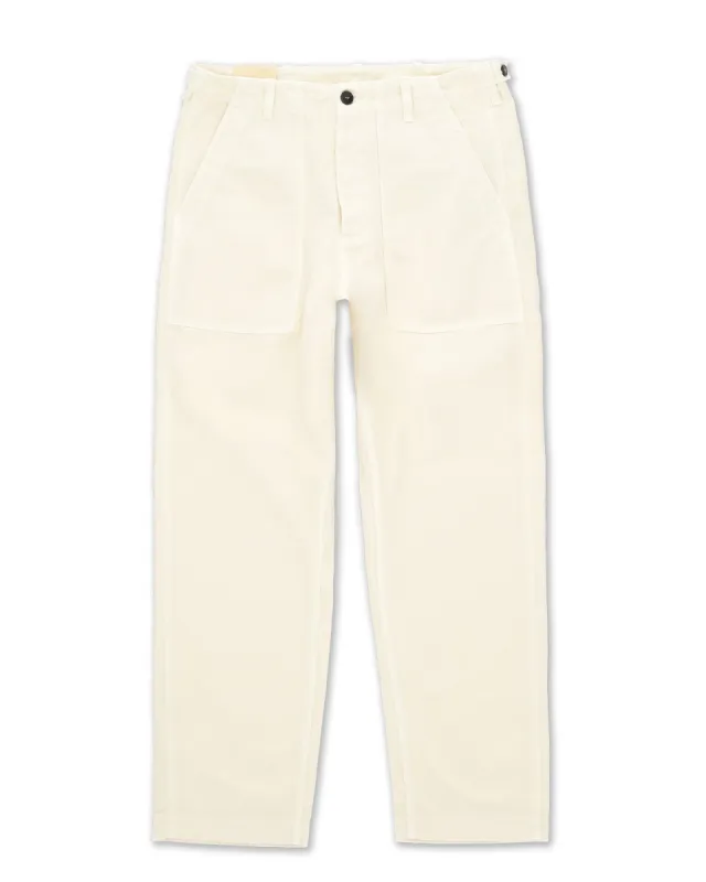 Newfatigue Pantaloni Fatigue In Herringbone di Cotone sold by Fortela