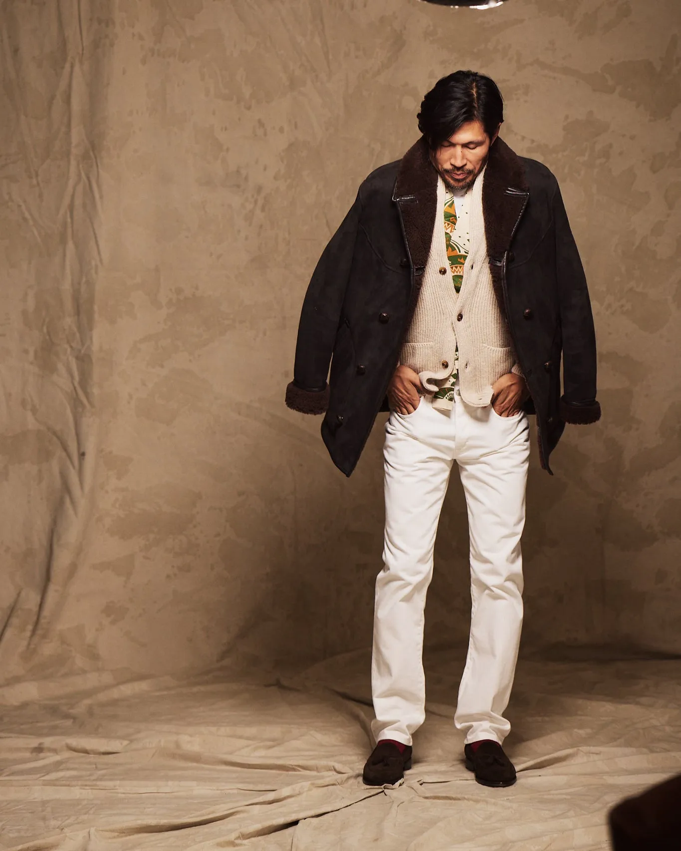 Majes Cardigan In Maglia Misto Alpaca sold by Fortela product image thumbnail 5