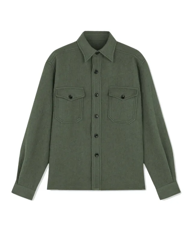 Kenny Overshirt In Lana sold by Fortela