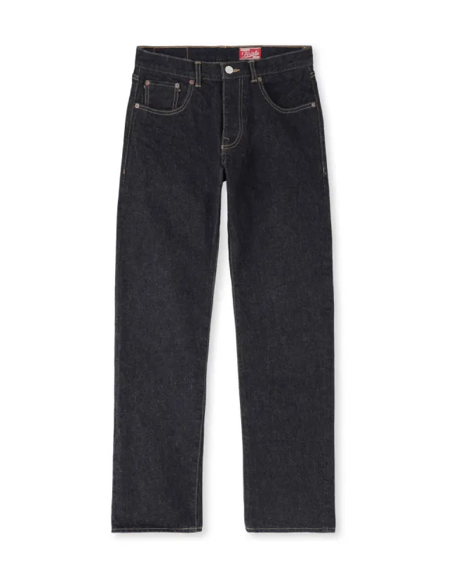 JohnJap Japan Denim Cimosato 5 Tasche Regular Fit Indigo Rinse made by Fortela