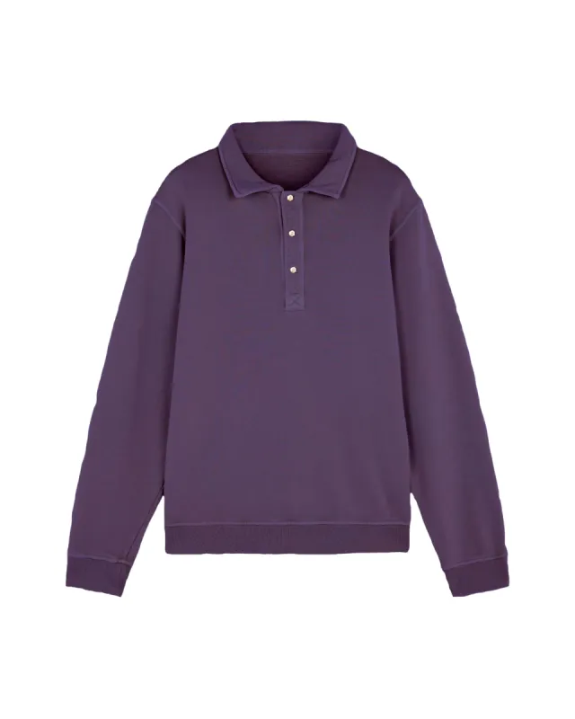 Hunting Polo In Jersey Felpato di Cotone made by Fortela