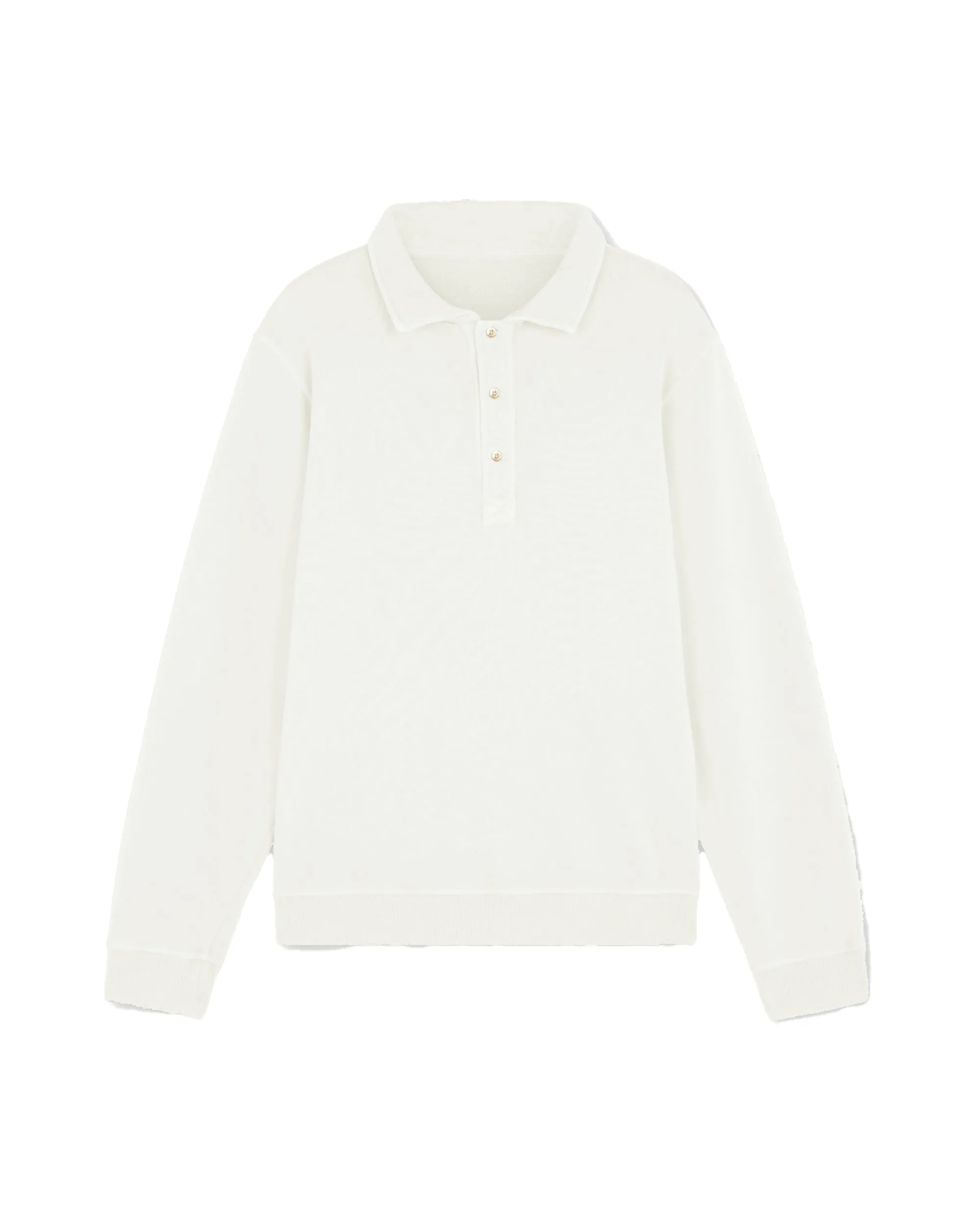 Hunting Polo In Jersey Felpato di Cotone sold by Fortela