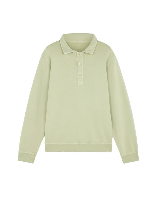 Hunting Polo In Jersey Felpato di Cotone made by Fortela