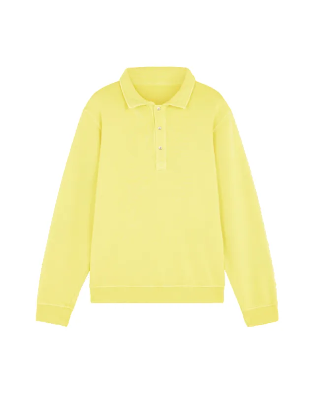 Hunting Polo In Jersey Felpato di Cotone made by Fortela