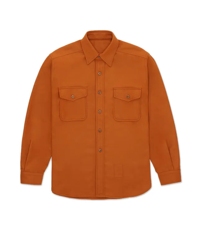 CPO Overshirt In Flanella di Lana sold by Fortela