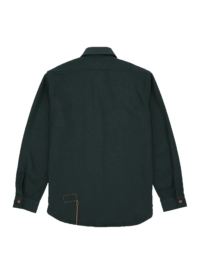 CPO Overshirt In Flanella di Lana sold by Fortela product image thumbnail 2