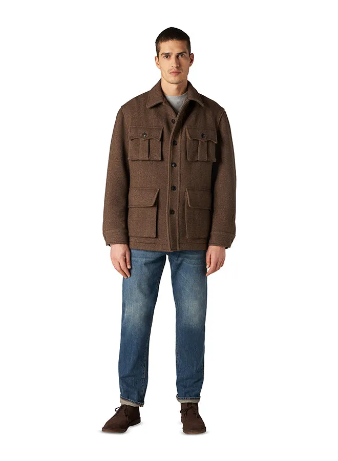 Carlo Giacca Sahariana In Lana sold by Fortela product image thumbnail 5