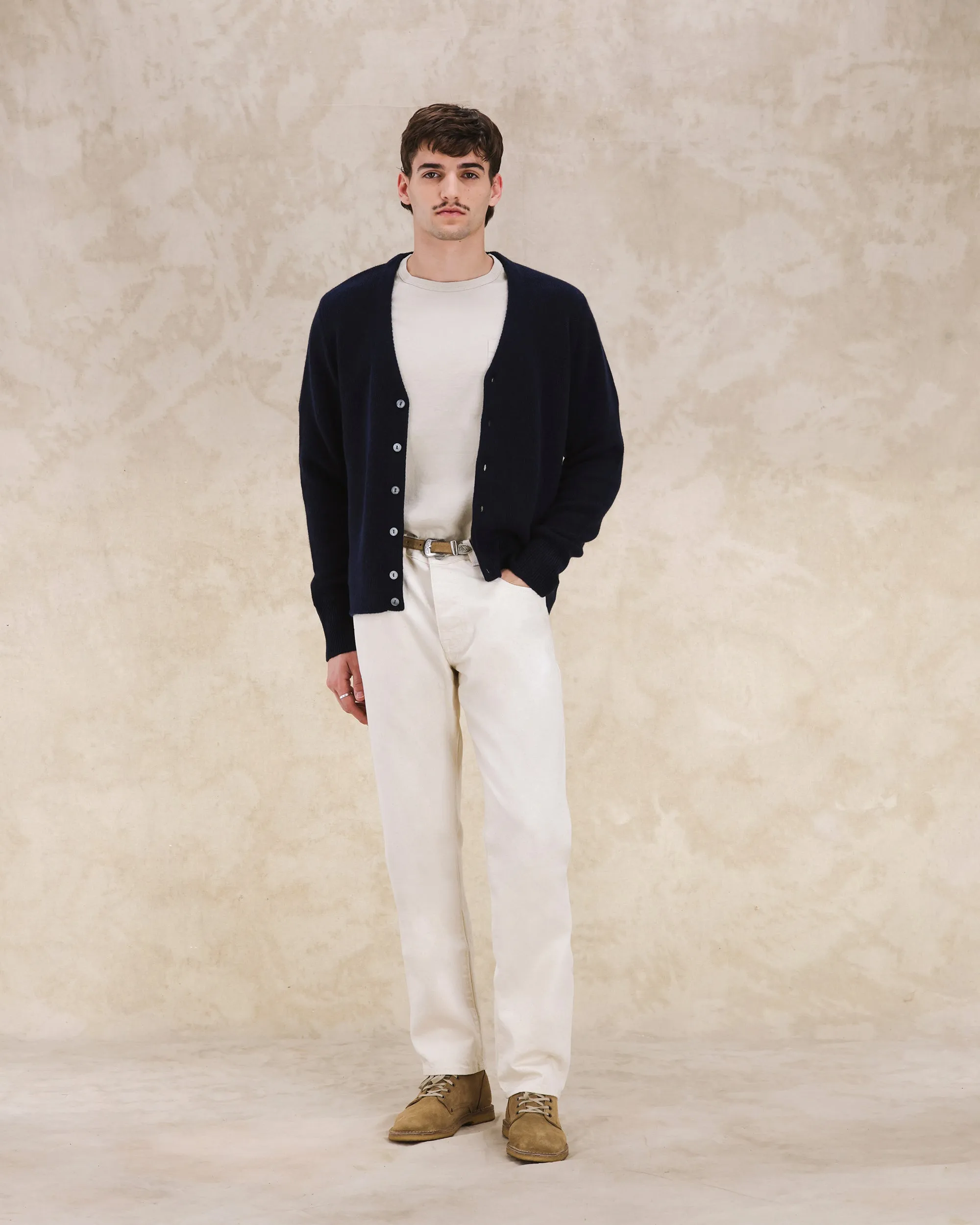 Alfa Cardigan in Cashmere sold by Fortela product image thumbnail 5