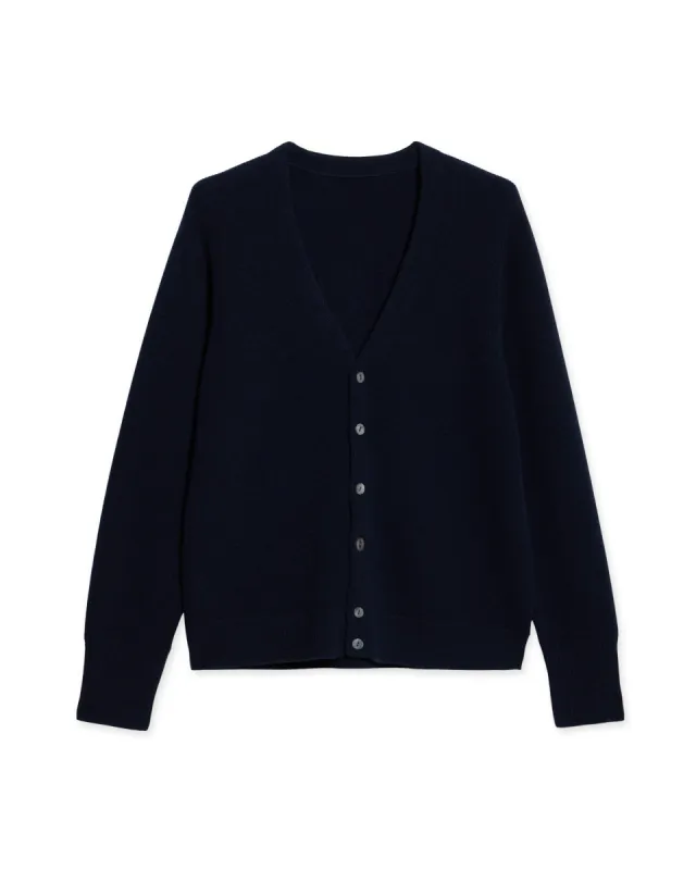 Alfa Cardigan in Cashmere sold by Fortela