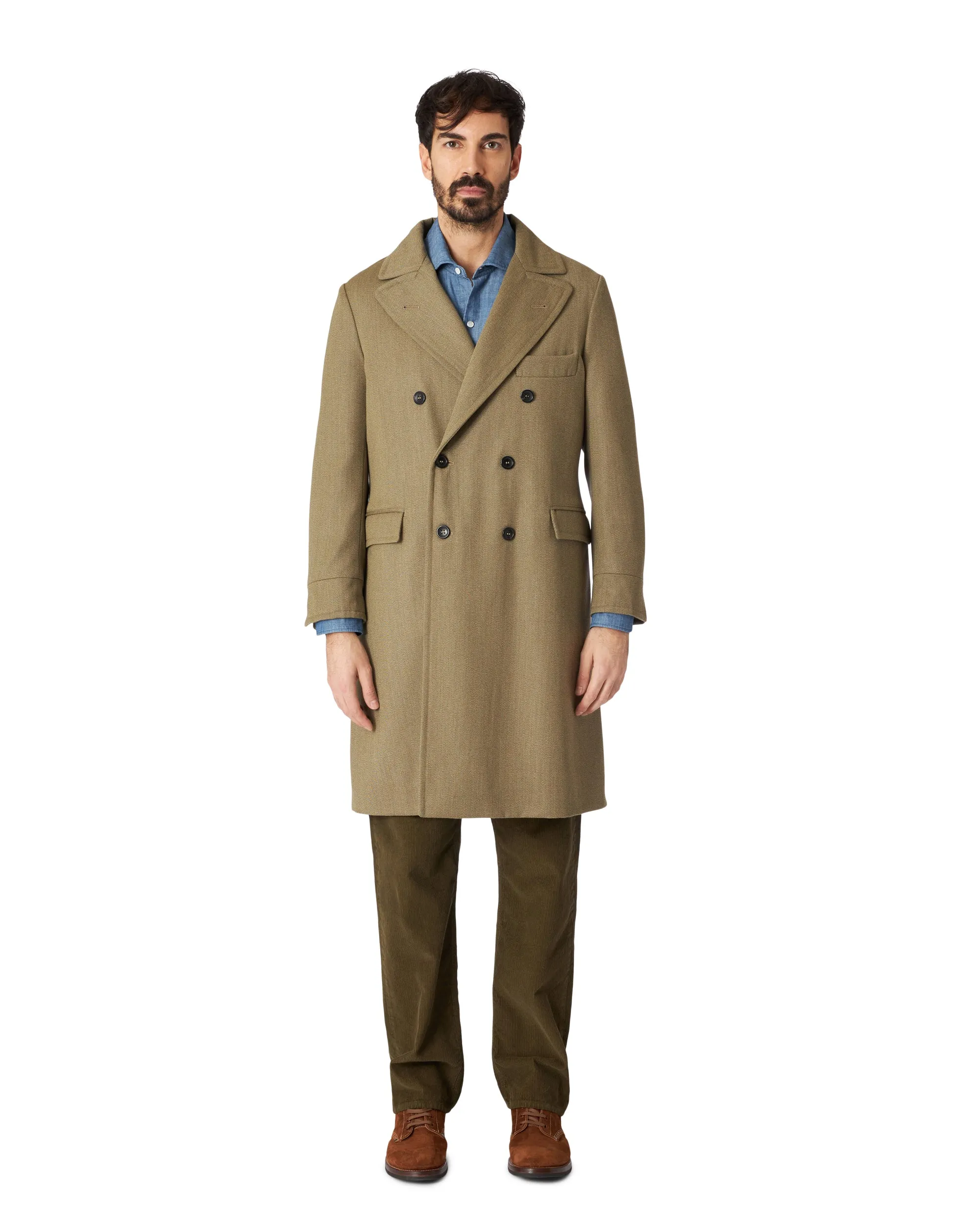 Serwilliam Cappotto Doppio Petto in Lana sold by Fortela product image thumbnail 5