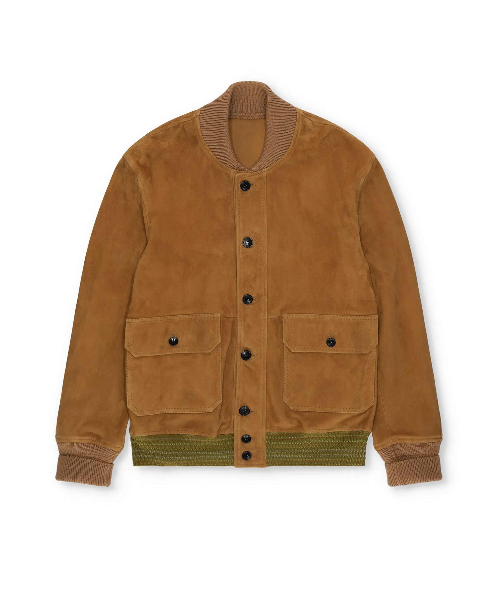 Cruiser Bomber In Camoscio sold by Fortela