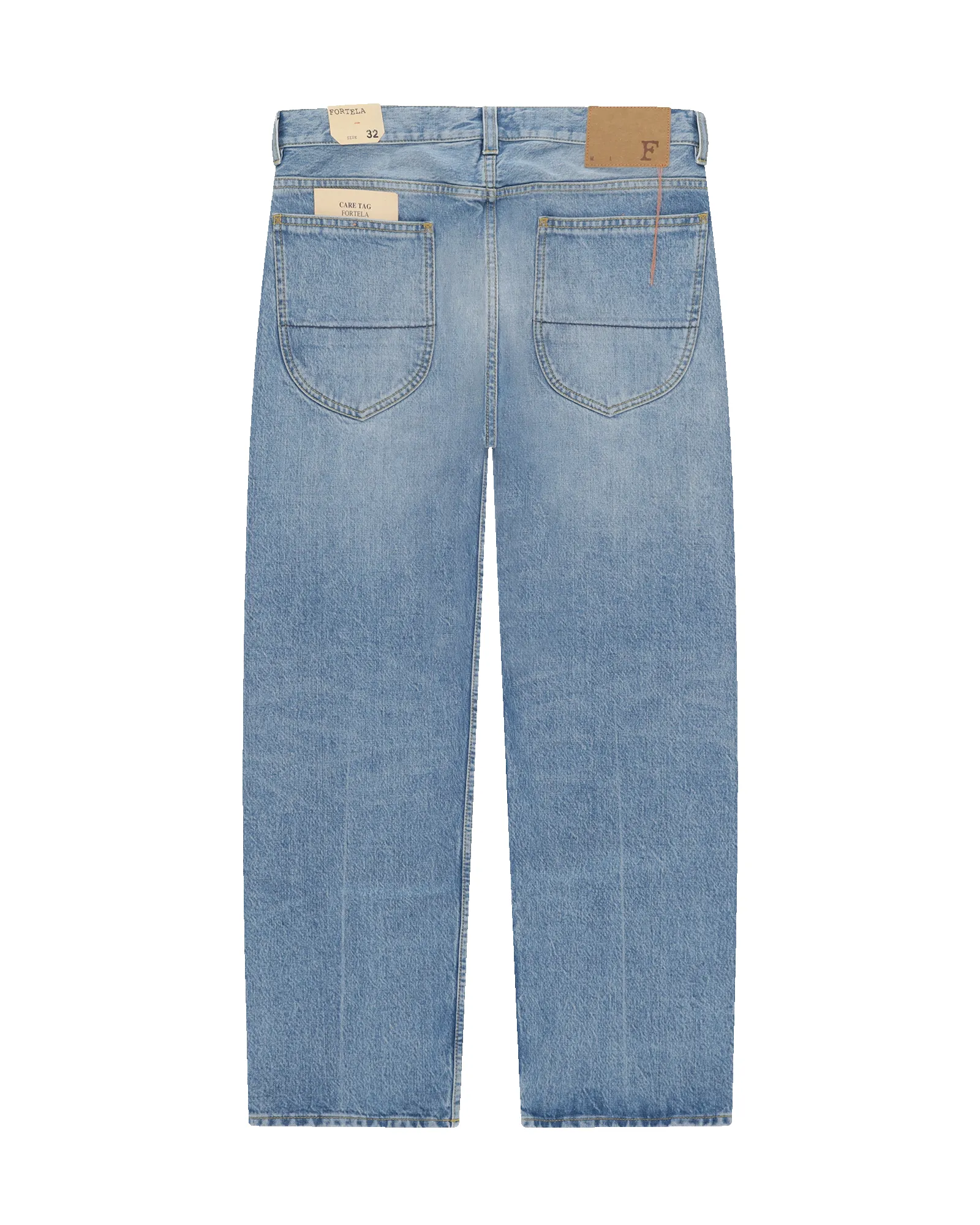 944 Jason Denim 5 Tasche A Vita Alta Bleach Wash sold by Fortela product image thumbnail 2