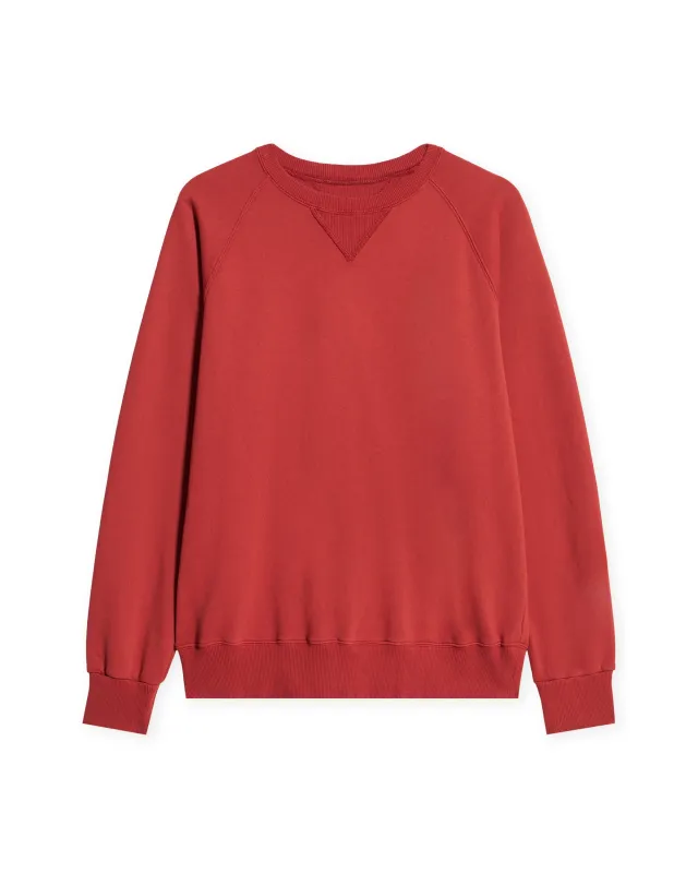 Harvard Felpa Girocollo in Jersey Garzato con taglio Raglan sold by Fortela