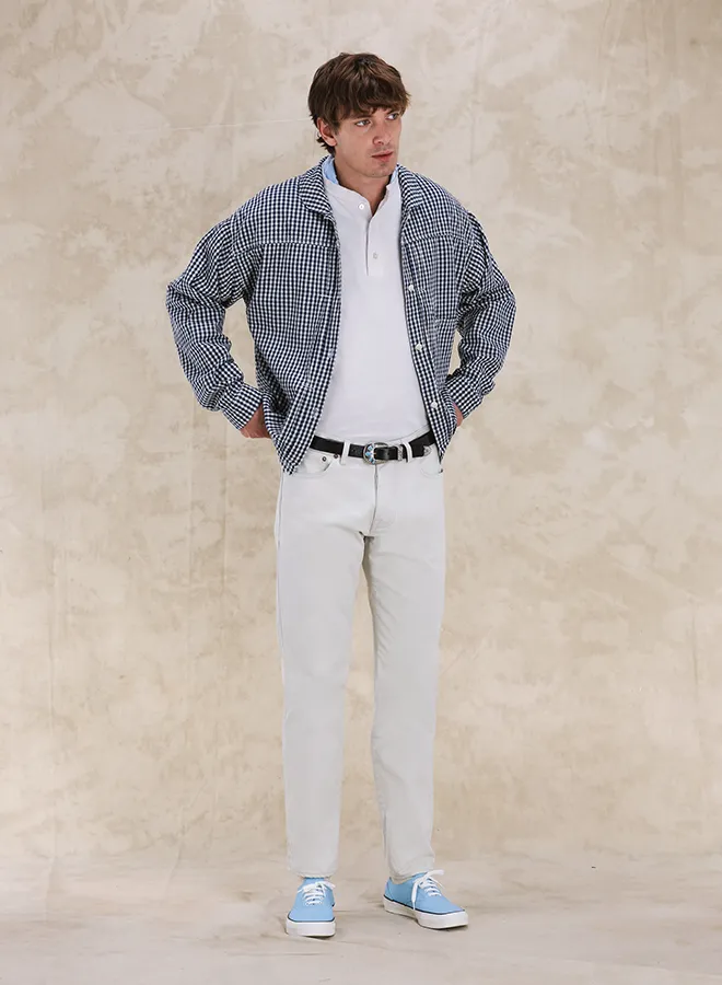 Peter Giacca In Cotone "Vichy" sold by Fortela product image thumbnail 5