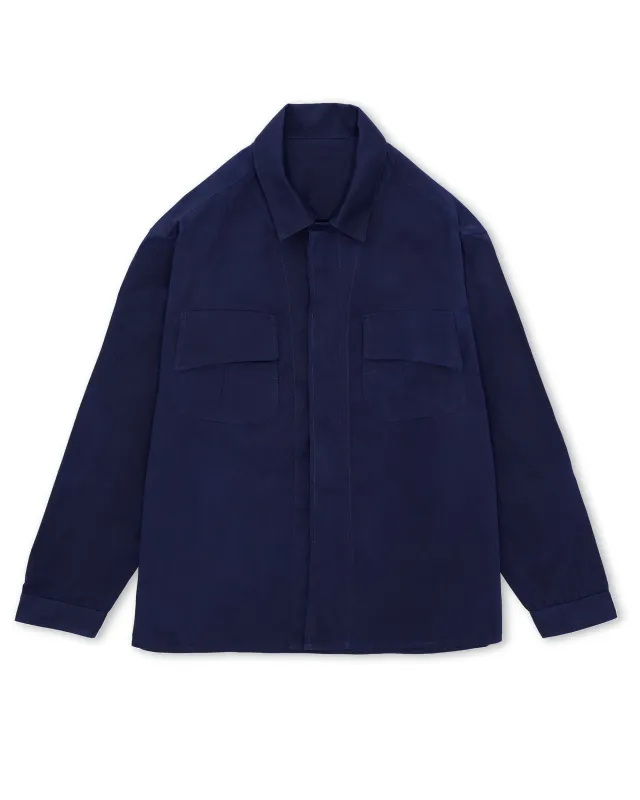 Mark Overshirt In Cotone Cerato sold by Fortela