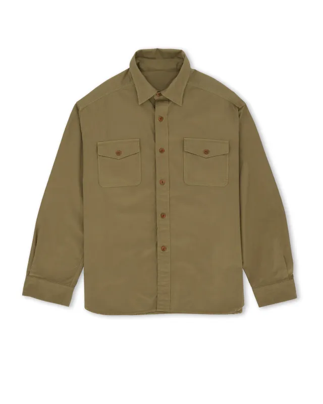 CPO Overshirt In Twill di Cotone made by Fortela