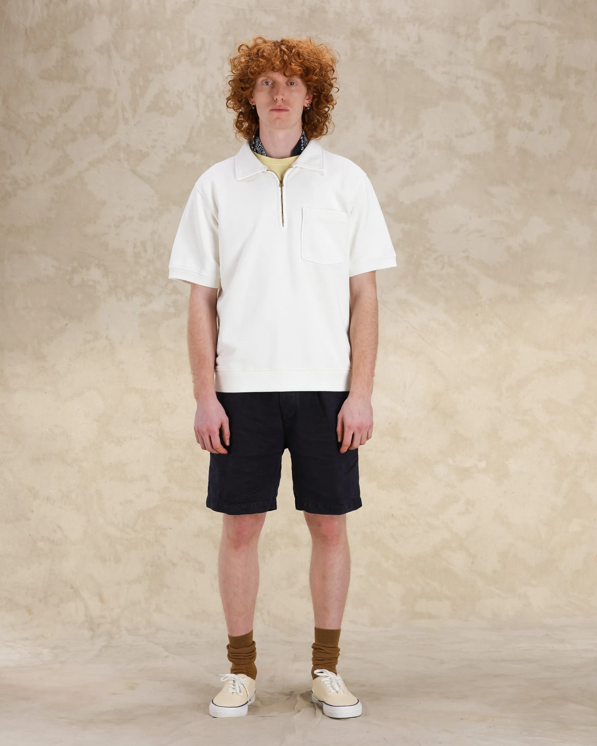 Yalepm Polo In Jersey Garzato Con Zip a Maniche Corte sold by Fortela product image thumbnail 5